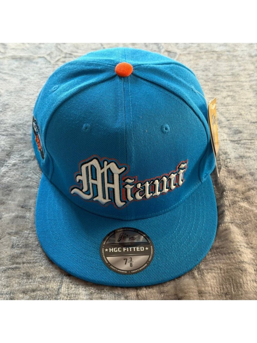 Miami Giants Headgear Classics Fitted Hat 7 3/8 Negro Leagues